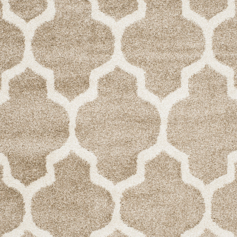 Willa Arlo Interiors Maritza Wheat/Beige Woven Area Rug & Reviews Wayfair
